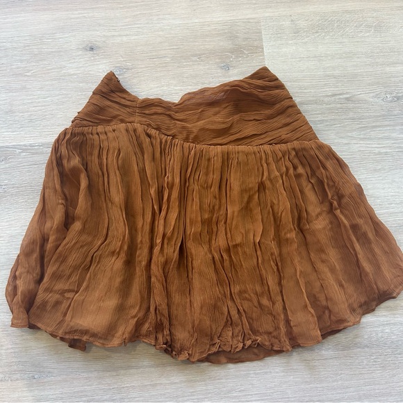 Tularosa Althea Skirt in Golden Spice - Picture 3 of 4